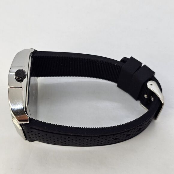 Bellany Expedition Men's Watch 41MM Gray Case Black Dial Black Plastic Bands - Picture 9 of 13